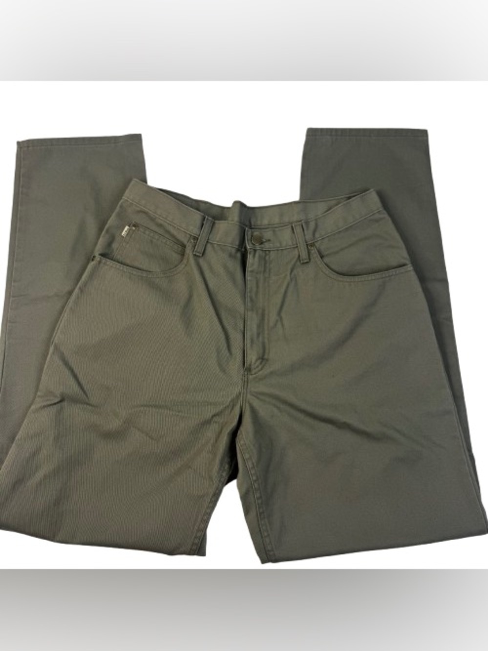 L.L. Bean Men's Olive Green Casual Pants
